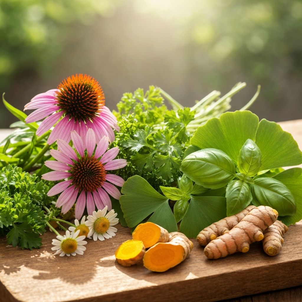 Pflanzliche Inhaltsstoffe und Kräuter